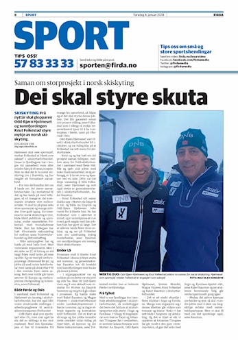 Firda: Knut Folkestad tilsett i skiskyttarforbundet